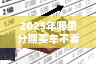 2025年哪里分期买车不看征信？整合五个最好的贷款平台排行