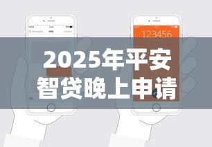 2025年平安智贷晚上申请不通过：试试这五个网贷黑名单能在平台借钱