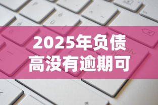 2025年负债高没有逾期可以申请什么贷款容易通过：公布5个不上征信的贷款软件