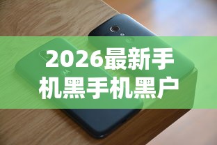 2026最新手机黑手机黑户贷款秒下款（支持支付宝），5个不看综合评估的百分百下款的软件无私分享