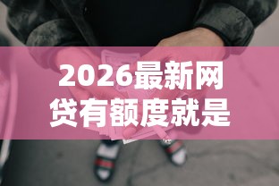 2026最新网贷有额度就是不下款，总结十个714必下口子借款平台！