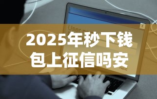 2025年秒下钱包上征信吗安全吗？整合五个贷款最容易通过的平台