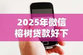 2025年微信榕树贷款好下款吗？分享5个平台好贷款