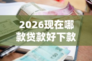 2026现在哪款贷款好下款的，差4千元就选这5个平台