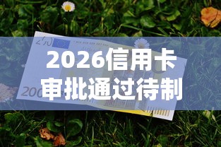 2026信用卡审批通过待制卡卡，差5千元就选这6个平台