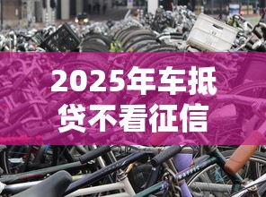 2025年车抵贷不看征信的套路是什么？整合五个无视黑白无视征信申请就下款的平台
