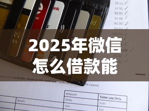 2025年微信怎么借款能借多少：试试这5个纯信用贷款平台