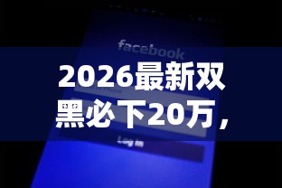2026最新双黑必下20万，总结十个什么贷款平台不查征信！