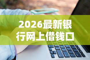2026最新银行网上借钱口子，总结十个综合评分不足有负债都能下款口子！