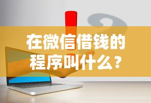 在微信借钱的程序叫什么？2026最新测评10个平台容易借钱