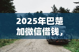2025年巴楚加微信借钱，梳理五个车子抵押贷款平台