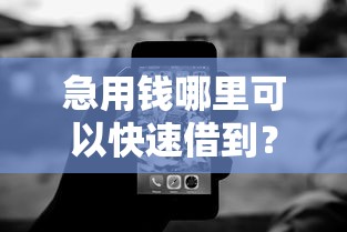 急用钱哪里可以快速借到?十大无视黑白的网贷软件推荐 急用钱哪里可以快速借到?十大无视黑白的网贷软件推荐