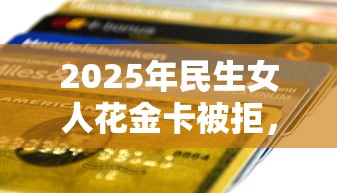 2025年民生女人花金卡被拒，看看这5个小微企业贷款平台