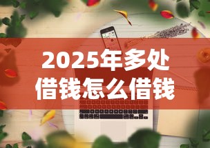 2025年多处借钱怎么借钱，罗列5个十七岁可以贷款的平台