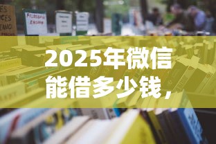 2025年微信能借多少钱，分享五个快速下款不看征信的平台