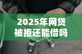 2025年网贷被拒还能借吗，罗列五个17岁可以贷款的平台
