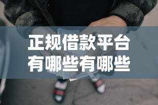 正规借款平台有哪些有哪些？5个网贷平台哪些靠谱推荐给你