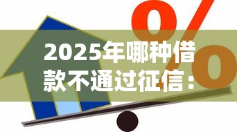 2025年哪种借款不通过征信：梳理五个正规贷款平台排名不分先后
