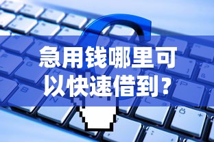 急用钱哪里可以快速借到？十大无视征信黑白100%秒下网贷软件推荐