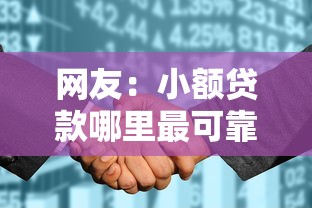 网友：小额贷款哪里最可靠？求介绍几款征信花了可以贷款的平台