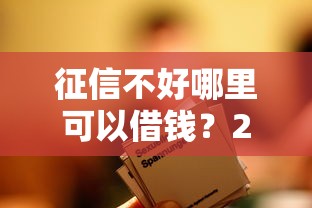征信不好哪里可以借钱？2026最新测评10个不看年龄征信负债的软件