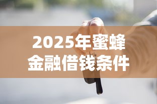 2025年蜜蜂金融借钱条件是什么，试试这5个什么贷款平台不查征信