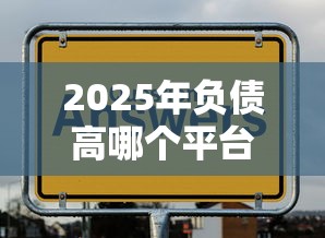 2025年负债高哪个平台可以借款？罗列5个借款平台不看征信不看负债