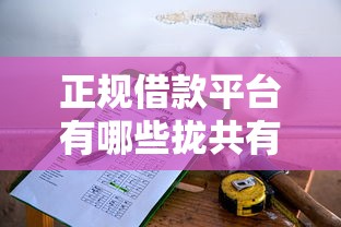 正规借款平台有哪些拢共有哪些选择？8个不看征信小贷口子详解