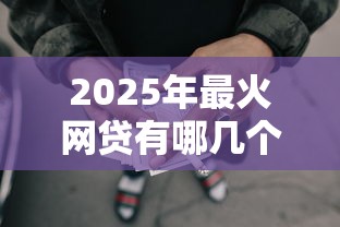 2025年最火网贷有哪几个，梳理5个贷款平台正规
