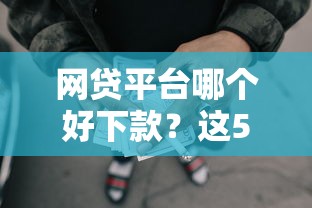 网贷平台哪个好下款？这5个执行人贷款稳下的口子可以试试