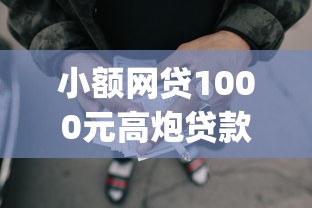 小额网贷1000元高炮贷款app平台，哪个平台借钱最容易通过的6个平台介绍