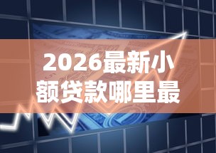 2026最新小额贷款哪里最可靠，总结十个短期借款平台30天不看征信！