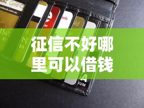 征信不好哪里可以借钱？盘点7个急救钱包贷款软件黑户好下款给你参考