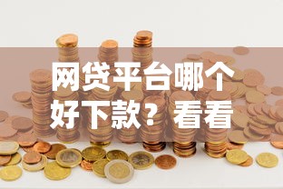 网贷平台哪个好下款？看看这6个芝麻分贷款平台怎么样