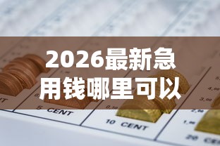 2026最新急用钱哪里可以快速借到（支持微信），5个网贷大口子轻松借平台无私分享