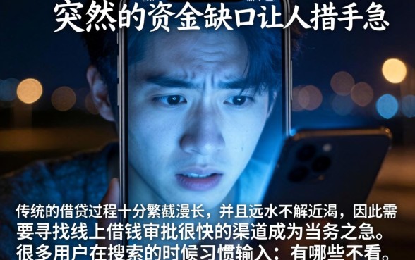 线上借钱 审批快速，遴选5个不看征信网贷平台放款快的app