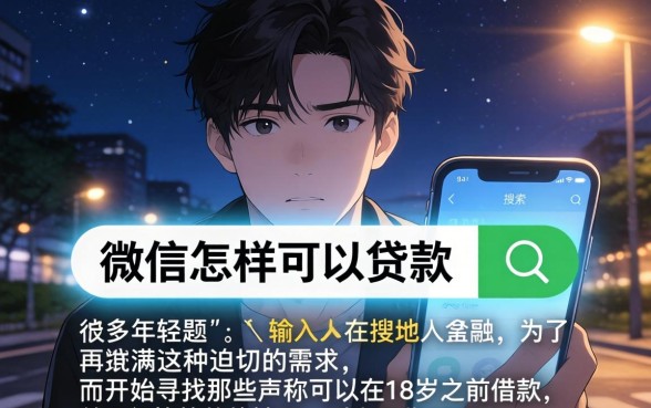 微信怎样可以贷款，陈列5个18岁借款神器快速下款app