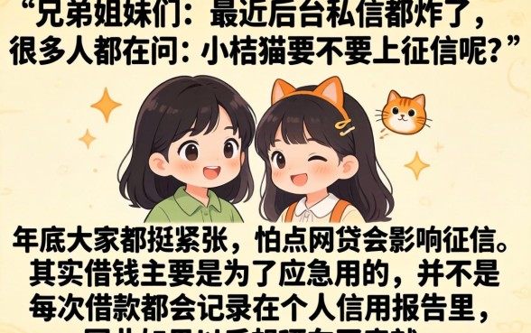 小桔猫不上征信吗，热忱推荐5个12月能贷款的口子