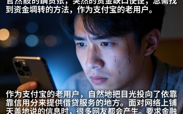 芝麻借款的口子大全，概括五个支付宝快贷轻松借软件