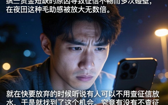 不查征信放水口子，汇总5个不看负债查询的软件