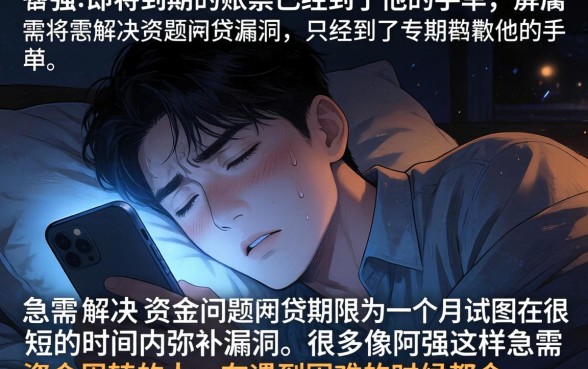 网贷期限1个月的口子，概括五个真正不查征信的贷款软件