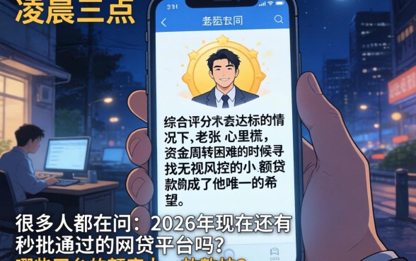 无视风控的小额口子，深入剖析5个秒批通过的网贷平台