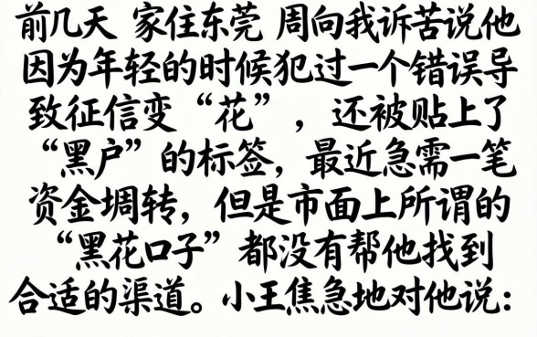 网贷黑花口子也被拒，胪列五个不看黑户下款的软件