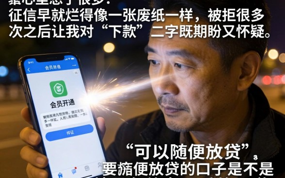 会员下款的网贷口子，遴选5个无视花黑烂户能下款的网贷