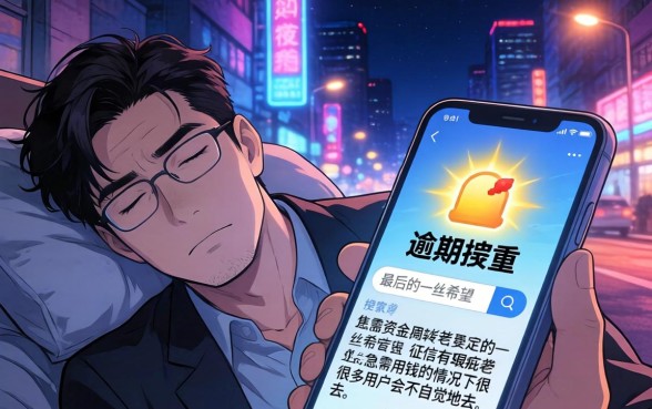 网贷逾期了借的口子，热忱推荐五个无视黑花半夜下款的网贷口子