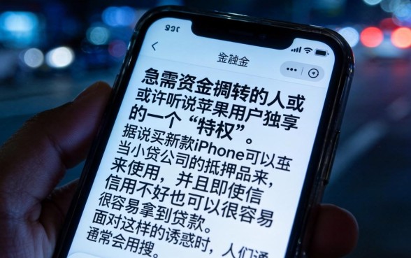 苹果手机的专用小贷，胪列5个黑户无条件下款的平台