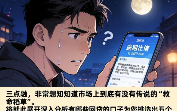 有哪些网贷下的口子，甄选五个无视黑白100%秒下网贷app