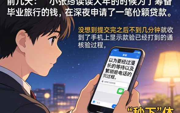 晚上真正秒下的口子，倾情分享5个大学生可以使用的app