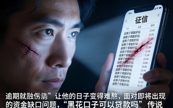 黑花口子能下款的吗，整合5个黑户可以做大额贷款app