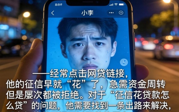 征信花贷款怎么贷，遴选5个贷款通过高的软件